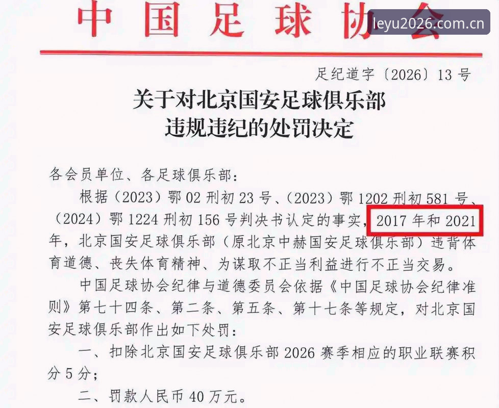 中国足协第三批禁足名单深度评测：乐鱼体育APP入口直击足坛震荡